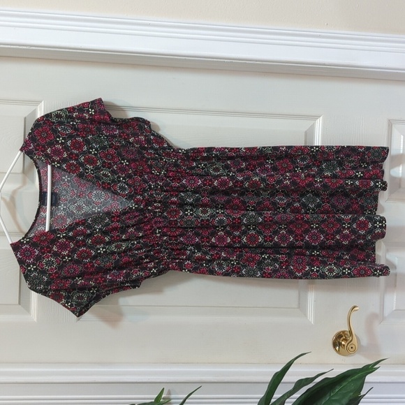 Faded Glory Women's Deep V-Neck Empire Waist Sleeveless Dress Size Large - Picture 1 of 5